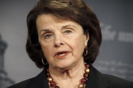 U.S. Senate Intelligence Committee Chairman Senator Feinstein speaks about START Treaty on Capitol Hill in Washington
