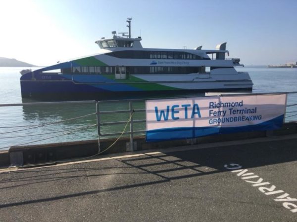 Redwood City Ferry Terminal Steaming Ahead image