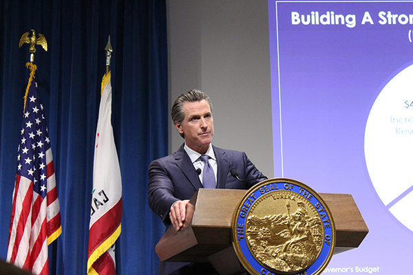 Gov. Newsom Unveils Record Budget image