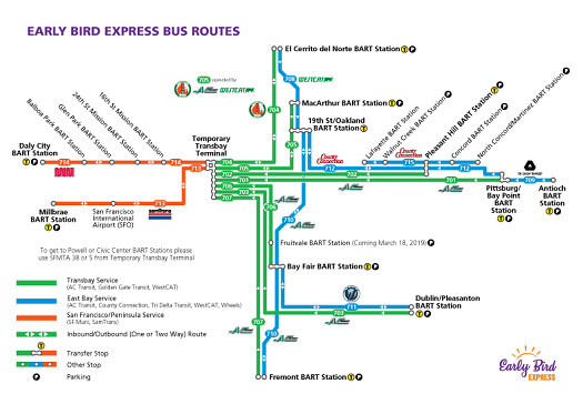 BART Readies Early Bird Bus Service as Seismic Project Nears image