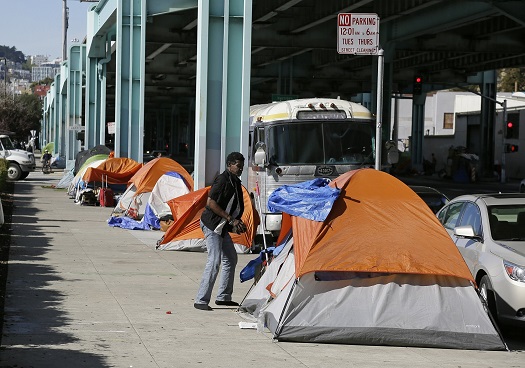 Homelessness Soars in the Bay Area image