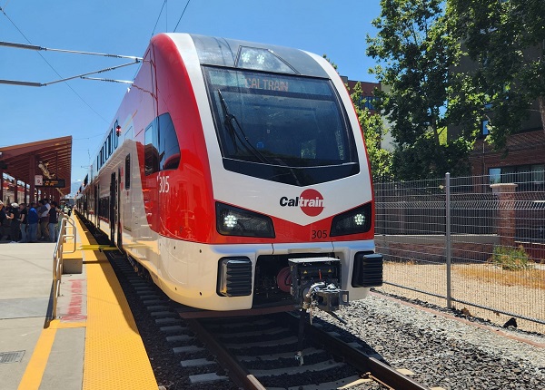 Caltrain Electrification Chugging Along image