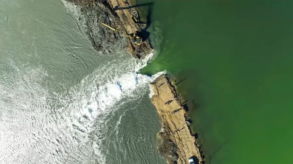 Breached Bay Levee = Climate Resilience image